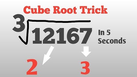 Cube root Trick In 5 seconds |BankExams|Groups |SSC CGL 