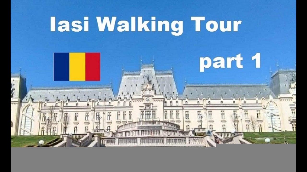 Iasi walking tour | Part 1 | 4K sound |