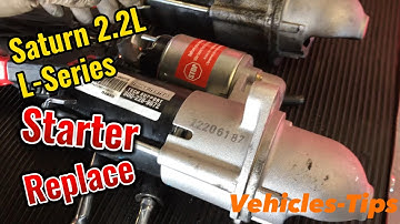 Hoe de startmotor te vervangen - Saturn 2.2L L-serie Voertuigen Tips Basis Vervanging Tutorial