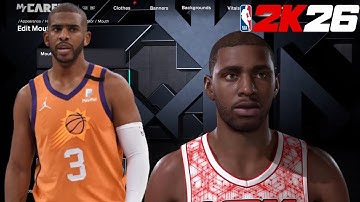 Chris Paul Face Creation 2k26 (build at the end)