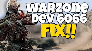 How To Fix COD Warzone Dev Error 6066 in 2022 | Directx Encountered an Unrecoverable Error