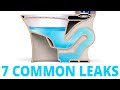 The 7 Most Common Toilet Leaks Explained