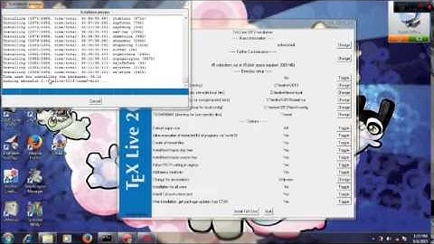 TexLive and TexMaker Installation