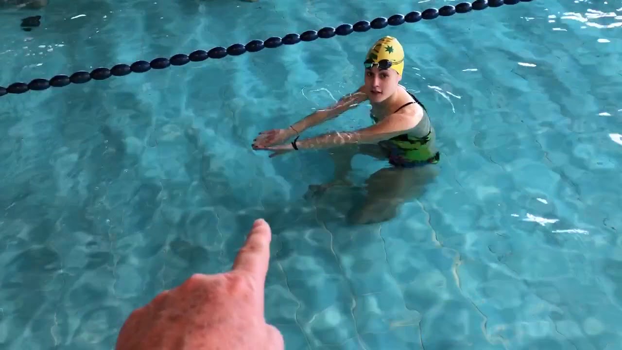 gabriele salvadori : bracciata rana,  dove puntano  le dita?