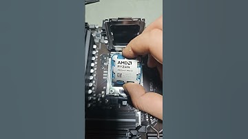 Installing AMD Ryzen 7 9800X3D #amd #gaming #asmr #pcmasterrace