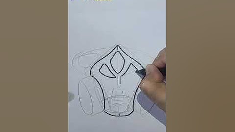 How to Draw a Gas Mask Easy in The Right Way