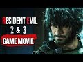Resident Evil 2 and 3 Remake All Cutscenes (Chronological Order) Game Movie 1080p 60FPS