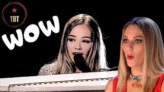 Wow! Connie Talbot Stuns Simon Cowell With Original Song   America&#39;s Got Talent The Champions