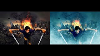 photo edit action movie in Photoshop screenshot 1