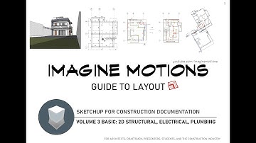 Sketchup Blueprint 1 - 2d Architectural