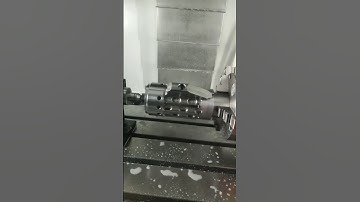 VMC 4ht axis job #cnc #vmc #shorts