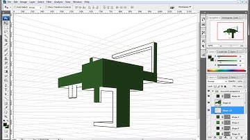 07. Photoshop Tutorials - Two Point Perspective