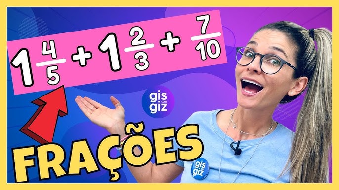 SIMPLIFICAÇÃO DE FRAÇÕES - Com a prof. Gis 