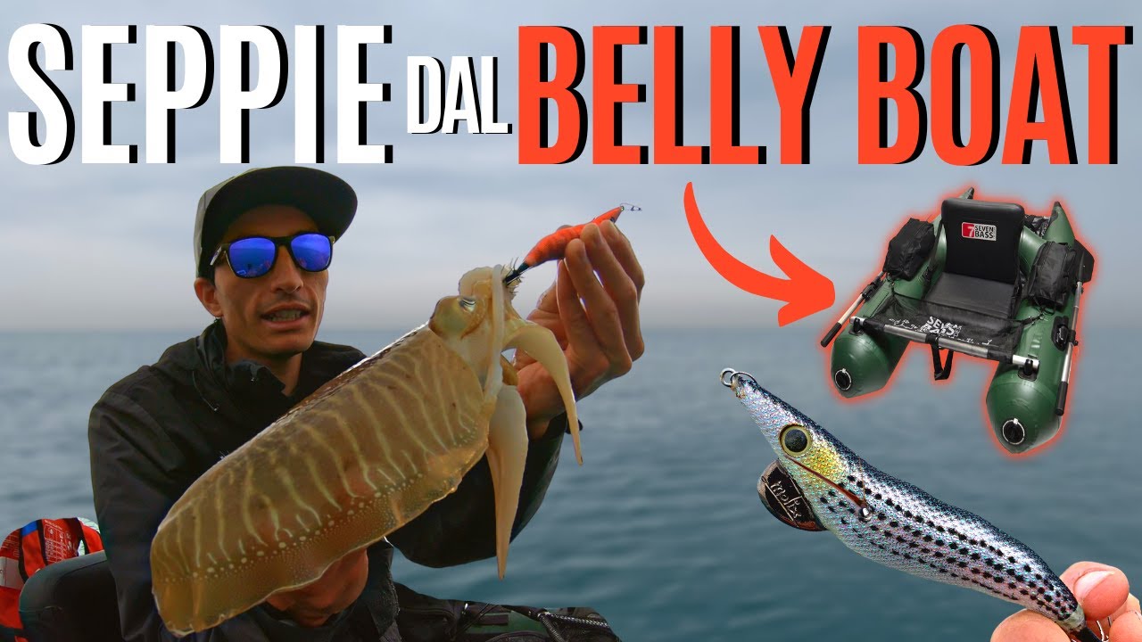 PIOVONO SEPPIE! Si torna a Seppie Dal Belly Boat! (4k)