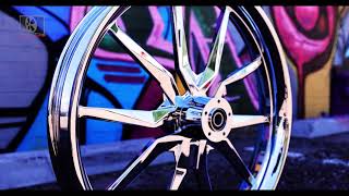 SMT Machining Chrome RAGE wheel