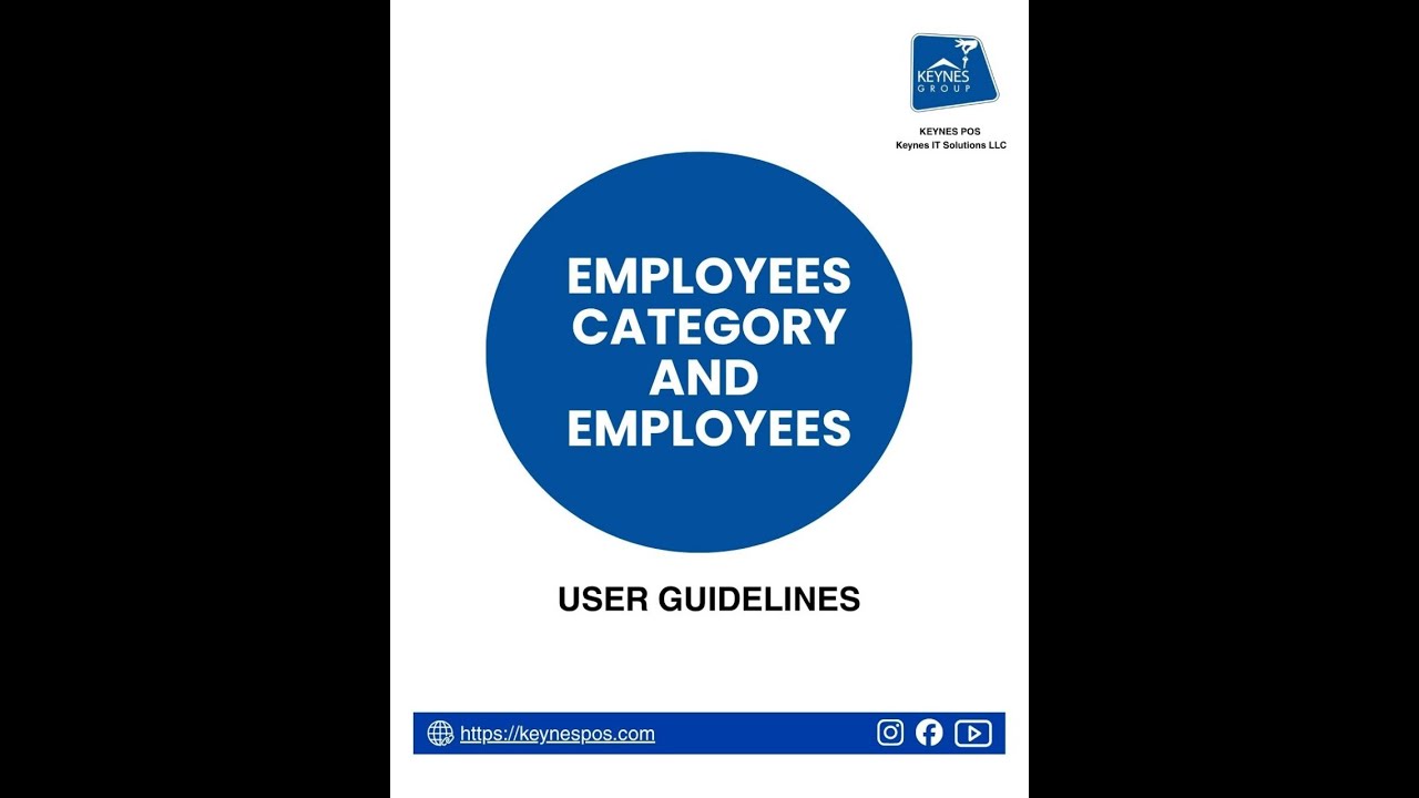 How to Set Up Employee Categories & Employees in Keynes POS  | Salon POS Tutorial