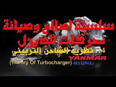 سلسلة صيانة واصلاح محرك ديزل   يانمار  نظرية الشاحن التربيني   