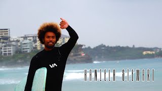 Kaniela Stewart - Lay Day at the WSL Longboard Event 1.