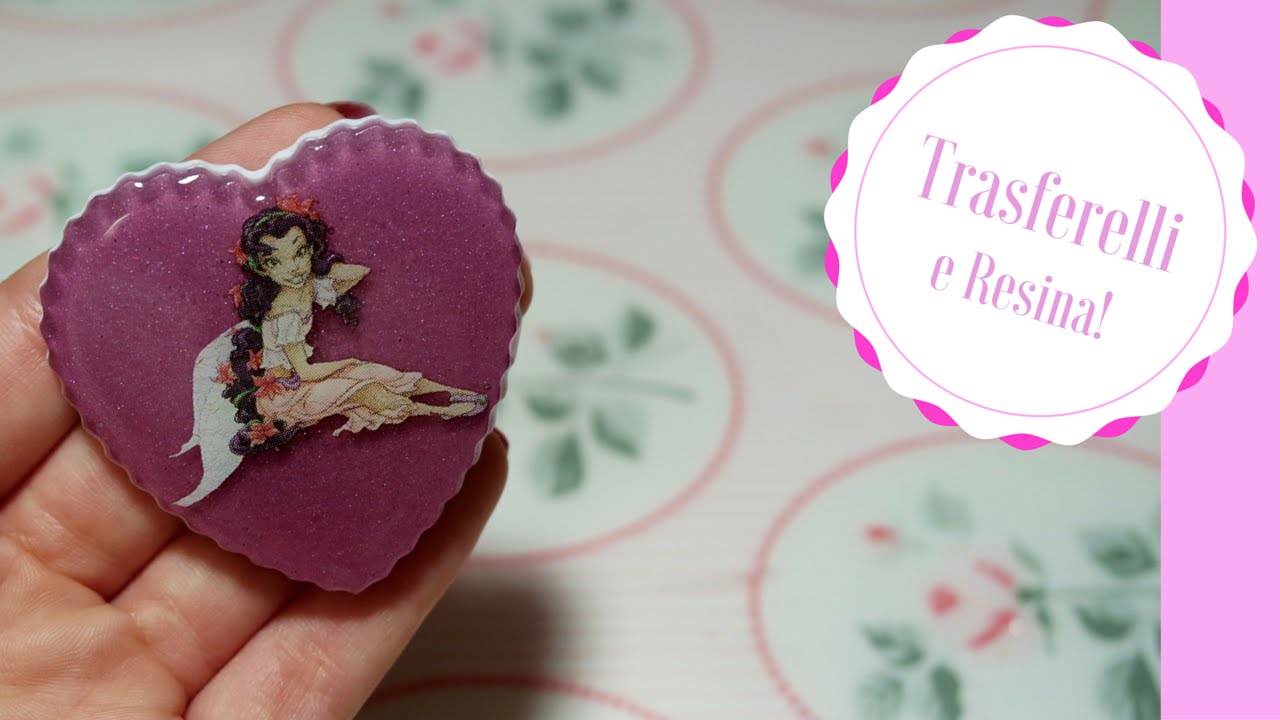DIY Resin Tutorial - Utilizzare Trasferelli (Kalkitos) sulla resina!