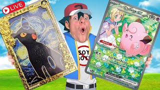Chasing RARE Pokemon Cards WITH GIVEAWAYS!