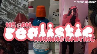 My 6Am Realistic Morning Routine I Woke Up Late Hygiene Grwm Chit-Chat