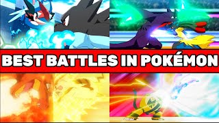 Top 10 best battles of Pokémon | Best fights in pokemon | Hindi