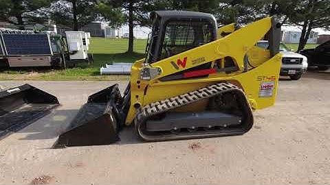 NEW WACKER NEUSON COMPACT TRACK LOADER ST45!