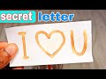 Secret Letter Experiment || Don&#39;t miss || Mr. Experiment Lover