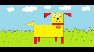 How to draw a Dog in Ms Paint