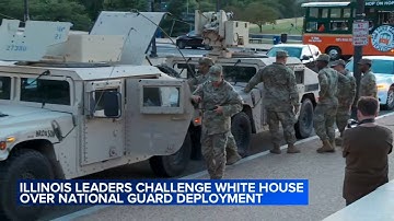 Trump threatens use of Insurrection Act as National Guard troops could arrive in Chicago area Monday