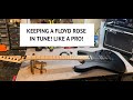 How to keep a Floyd Rose in tune like a PRO