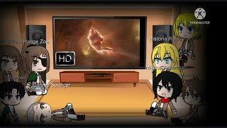 Aot React To Godzilla Kotem 2019 - Godzilla Falling In The Sky & Mothra Sacrifce Extended Part 8