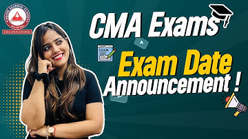 CMA Exam Date Announced ? CMA Exams Latest Update | Akash Agarwal Classes