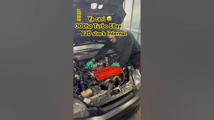 B20 Stock Internal, Turbo EBay 😅300hp #automobile #ek #boost #fast