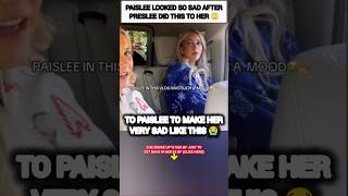 PaisLee Nelson LOOKED SO SAD after Preslee said this?😳#viral #shorts #trending #funny #nelson #love