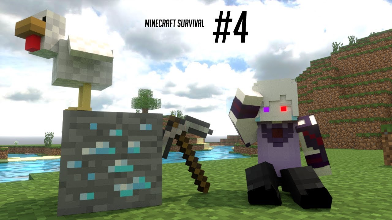 BERHASIL DAPET DIAMOND Minecraft Survival 4 YouTube