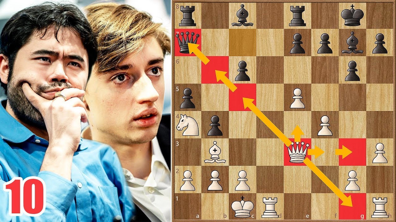 MCI Day 10: Ding & Nakamura catch Carlsen