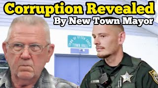 CORRUPTION REVEALED BY NEW MAYOR AT TOWN HALL