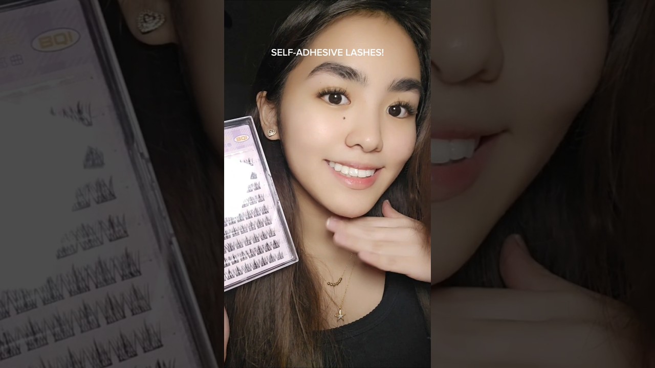 Watch NO GLUE FALSE EYELASHES??? (BQI LASHES) Let's try it out!! | Self-adhesive lashes #shortsfeed on YouTube Watch NO GLUE FALSE EYELASHES??? (BQI LASHES) Let's try it out!! | Self-adhesive lashes #shortsfeed on YouTube