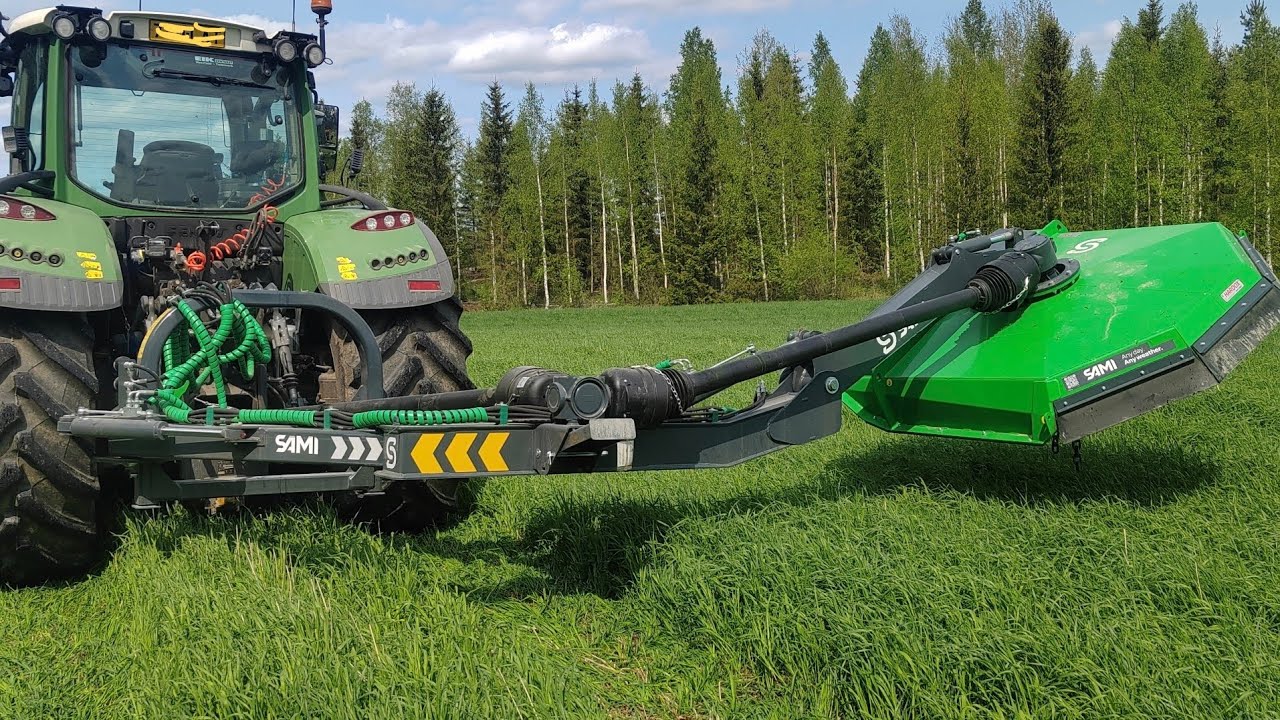 Sami CM 1700 ketjumurskain työntouhussa