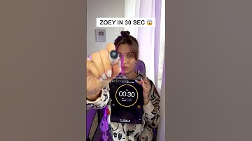 Zoey in 30 Seconds?! 😱💜 Speed Drawing Challenge #kpopdemonhuntets #art #drawing