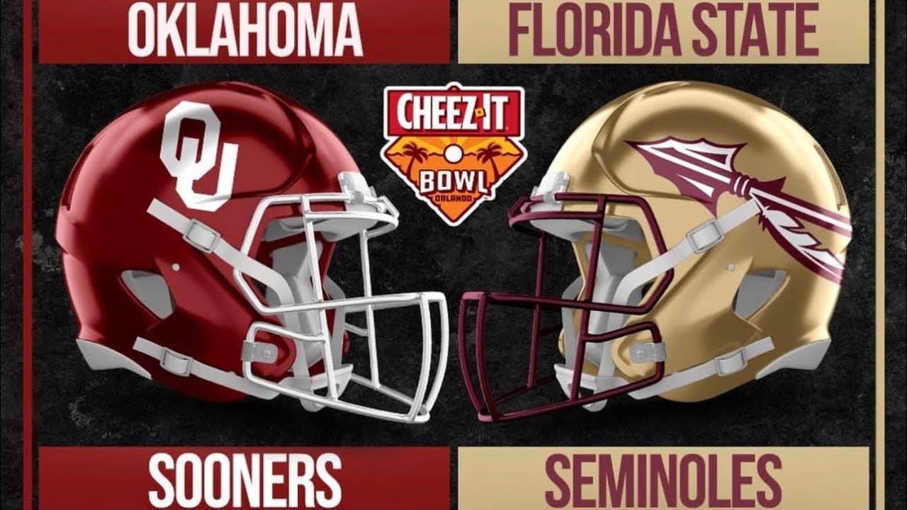 CHEEZ IT BOWL!!! OU LOSES 3532 to 13 FLORIDA STATE YouTube