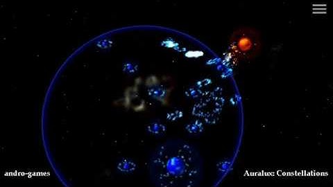 Auralux: Constellations (by War Drum Studios) - strategy game for android and iOS - gameplay.