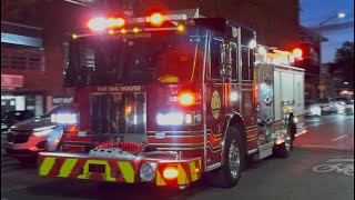 Orlando Fire Department Engine 1 Responding 