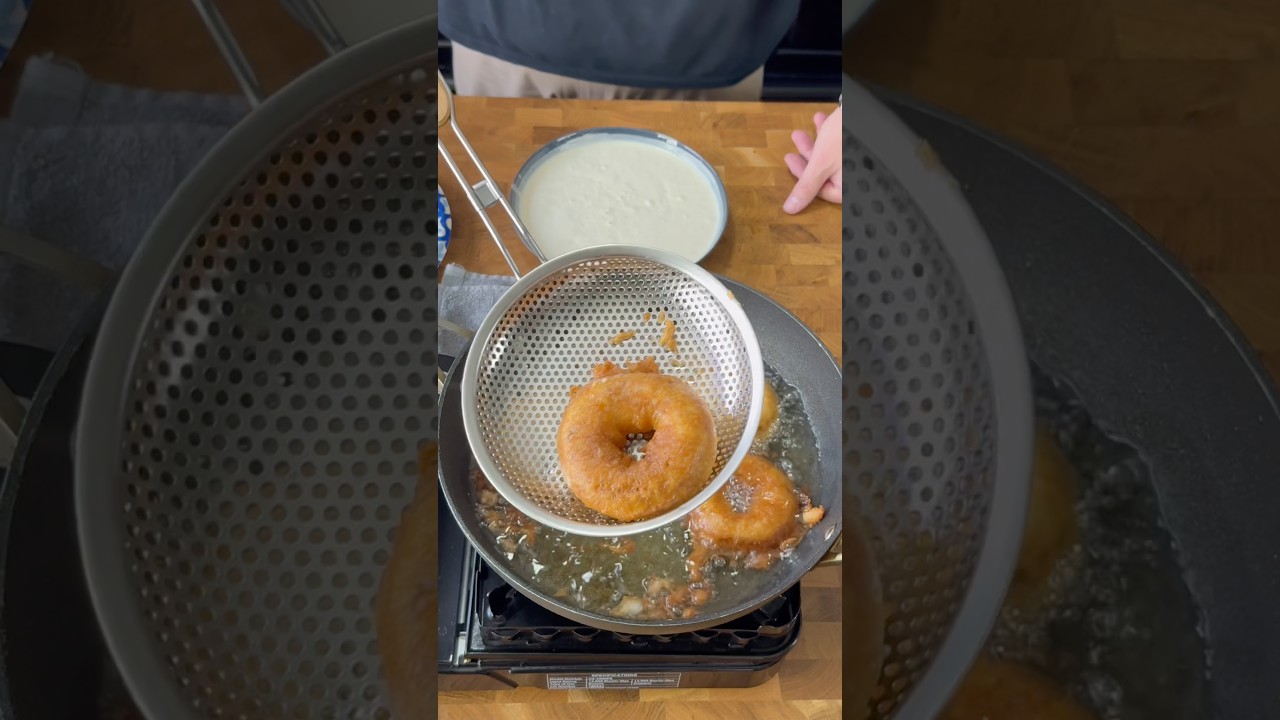 Viral Cream Pie Donuts! #shorts