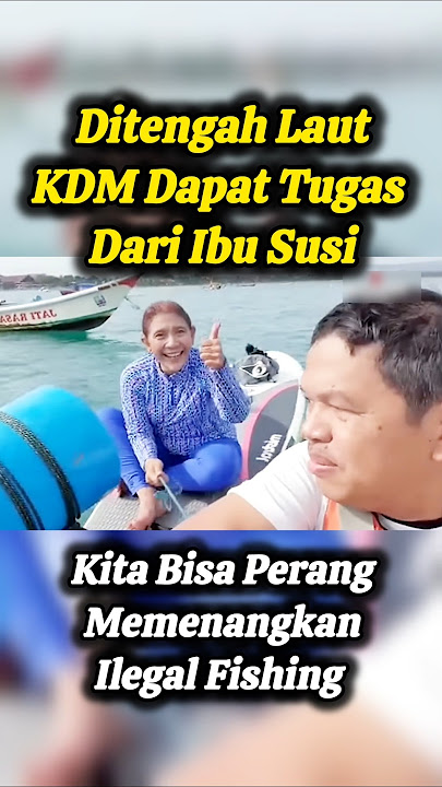 Momen KDM & Ibu Susi Puji Astuti Pudjiastuti. #kdm #susipudjiastuti #shortsfeed