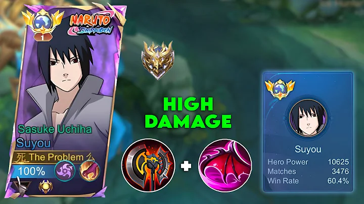 INSTANT KILL!! SUYOU NEW BEST BUILD AND EMBLEM AFTER BUFFED🤩 - Mobile Legends