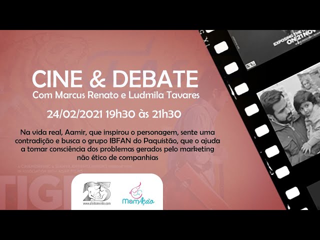 Cine & Debate com Marcus Renato e Ludmila Tavares
