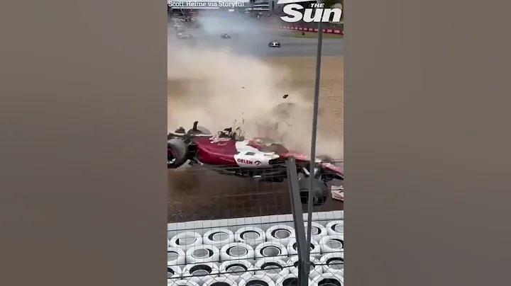 Formula One driver Guanyu escapes unscathed after HUGE crash #Shorts - DayDayNews