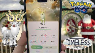 WYRDEER SHINY!!! JUGANDO el RAID DAY de Wyrdeer en Pokémon GO